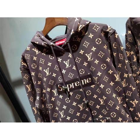 supreme louis vuitton hoodie price.